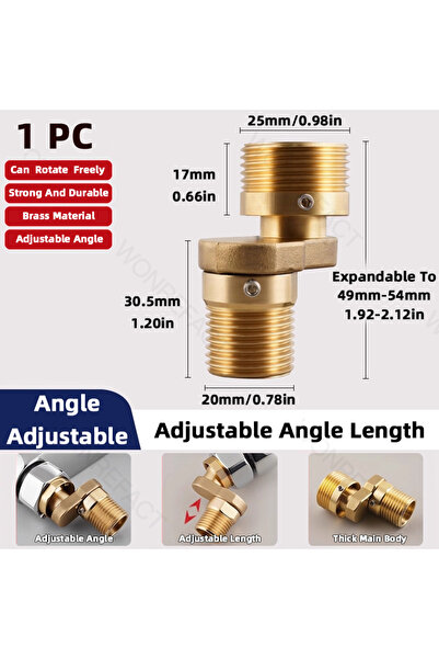 Choice 1. قاعدة منحنية بزاوية قابلة للتعديل، قابلة للدوران 360 درجة، برغي لا ...