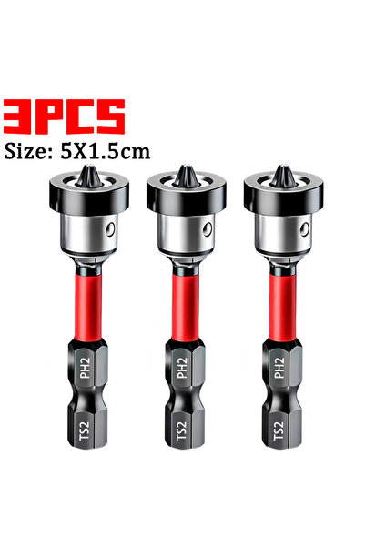 Choice 3 قطع من رؤوس مفكات براغي سداسية الشكل مزودة بحلقة مغناطيسية (20/1x) ل...