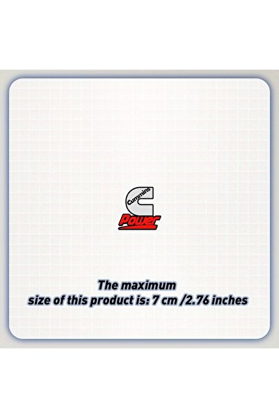 Choice 4PCS SET 4PCS/SET Cummins Power Logo Car Motorcycle Sticker Engine Bra...