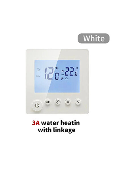 Choice3 ترموستات ذكي أبيض 3 أمبير، تيار متردد 90-240 فولت، 3 أمبير، 16 أمبير،...