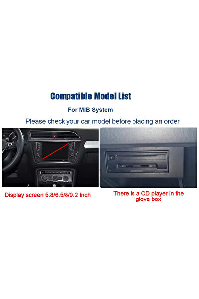 Choice MIB1 MIB2 platform Wireless Carplay For VW Volkswagen Golf 7 Tiguan La...