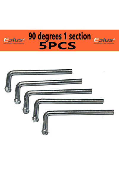 Choice4 90 degrees 5pcs Universal Car Exhaust Pipe Drop Hanger Fastener Steel...