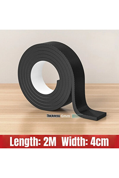 Choice1 وسادات أثاث ذاتية اللصق مانعة للانزلاق، بطول مترين وعرض 6 مم وسمك 4 س...