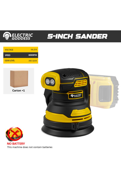 Choice قرص صنفرة بدون فرشاة من Only Tool، سرعة 8000 دورة في الدقيقة، متوافق م...