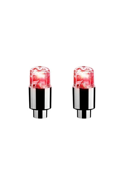 Choice5 قطعتان من مصابيح صمامات عجلات LED حمراء، قطعتان من مصابيح صمامات عجلا...