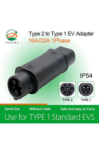 Choice Type2 to Type1 7.2KW Type2 to Type1 32A 7.2kw 1Phase Type2 IEC62196-2 ...