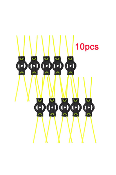 Choice 10 قطع 10/5 قطع ملحقات جزازة العشب البسيطة بحبل القش، حبل قش مقاوم للت...