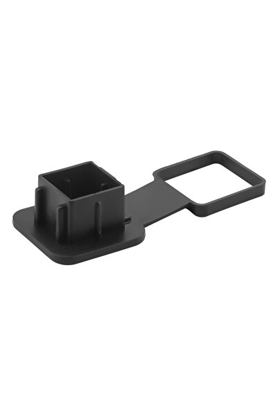 Choice black Car tail trailer dust cover universal square mouth trailer hook ...