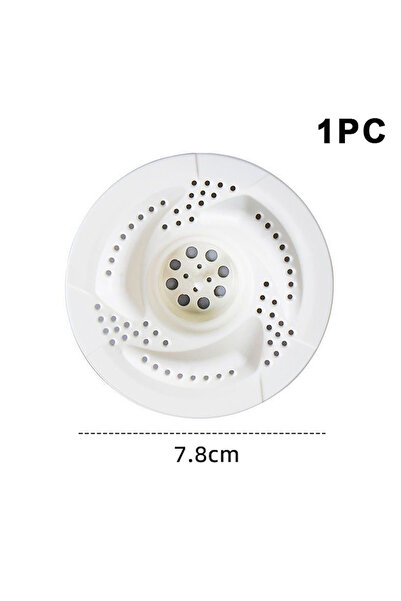 Choice1 A New Household Vortex Floor Drain Filter Bathroom Sewer Hair Filter ...