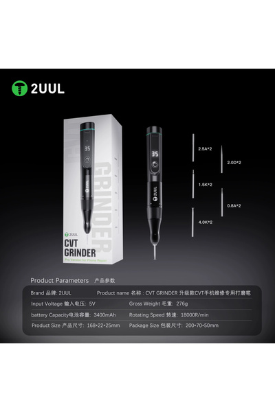 Choice CVT GRINDER 2UUL CVT Grinder Pro Stepless Speed Control Electric Pen f...