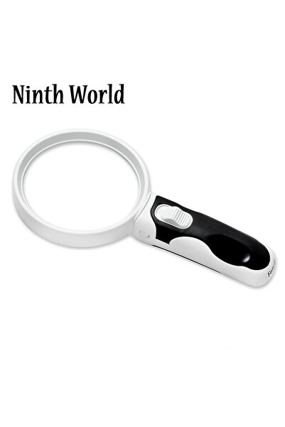 Choice 20X Dual LED lights Handheld Strong Magnifying Glass Best Jumbo Size I...