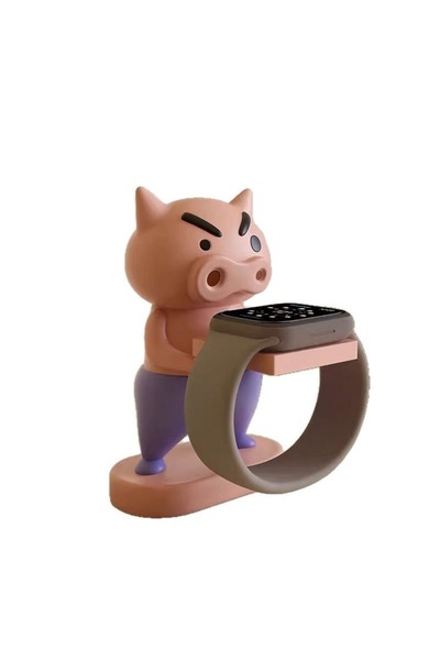 Choice WHITE Anime Stitch Creative Suitable Series 10 Watch Chargers Stand Su...