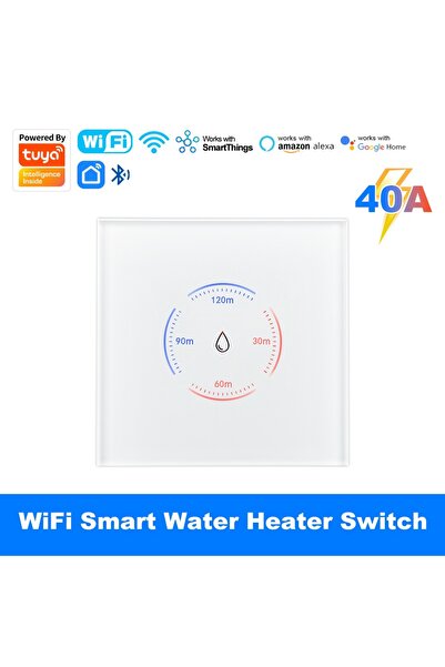 Choice سخان مياه أبيض من نوع مانهيت تويا واي فاي، يعمل بتقنية الواي فاي، مزود...