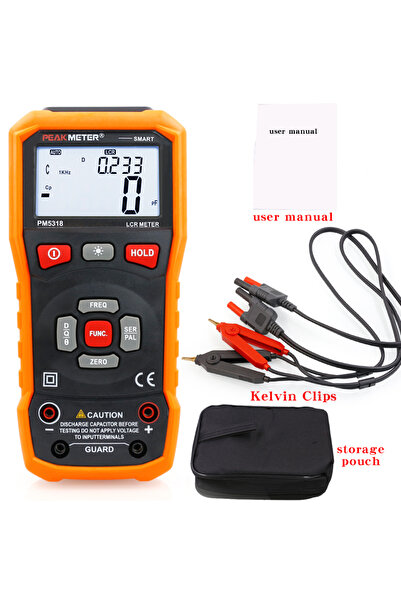 Choice PM5318 PM5318 Digital Bridge LCR Meter High Precision Handheld Inducta...