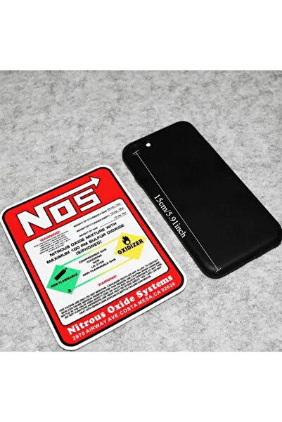 Choice 15cm Drag Racing NOS Nitrous Oxide Vinyl Decals – Waterproof Tuning Ca...