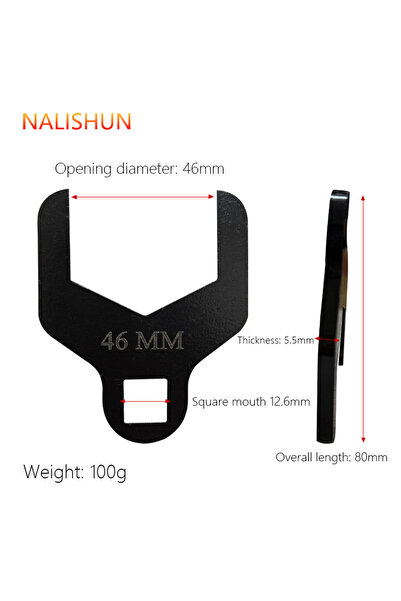 Choice مفتاح ربط مضخة الماء - 46 مم - أداة فك شد سير حزام - أداة فك حزام التو...