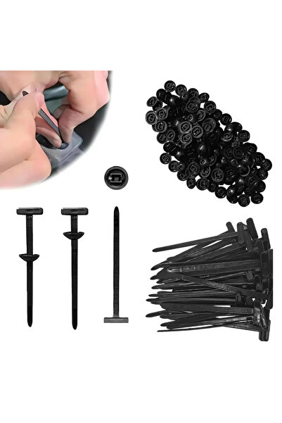 Choice 100 قطعة من أربطة الكابلات المصنوعة من النايلون ذاتية الإغلاق، شديدة ا...