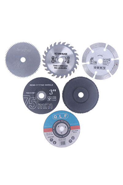 Choice Tile Wood Metal Cutting Disc 7Pcs 75mm Cutting Disc For Hole Angle 10m...
