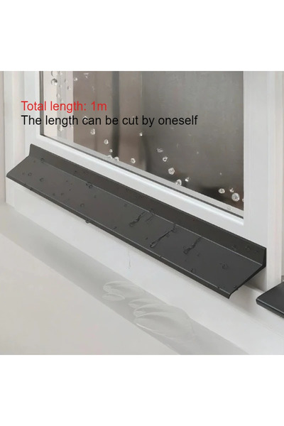 Choice 1m Sliding Window Water Barrier - Heavy-Duty TPE Outdoor Window Draina...