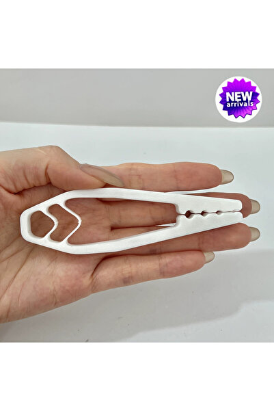 Choice1 white 1pc Portable Nail Fixer Tool Woodworking Nail Fixer Plastic Sli...