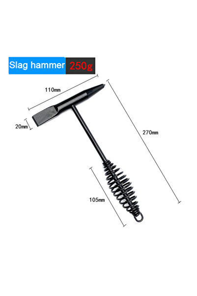 Choice مطرقة لحام كهربائية لإزالة الخبث، وزن 250 غرام، رقم الموديل DD100522، ...