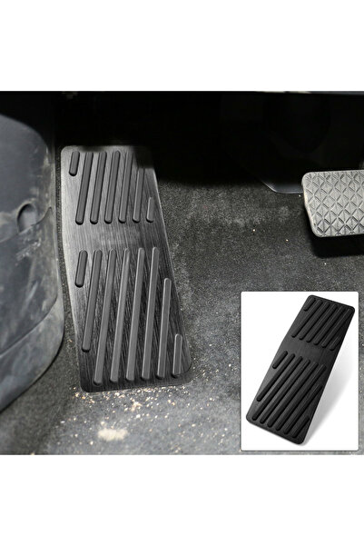 Choice غطاء مسند القدم المصنوع من الألومنيوم الأسود لسيارات مازدا 3 (BP) و CX...