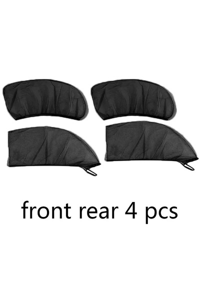 Choice1 front rear-4PCS Universal Car Sunshade SUV UV Protection Anti-Mosquit...