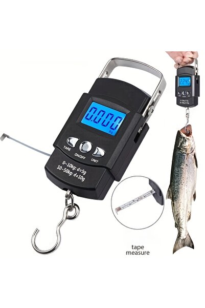 Choice 50Kg 10g 1 Piece Portable LCD Digital Scale - Accurately Weigh Fish, B...