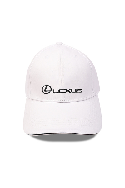 Choice قبعة بيسبول بيضاء بشعار لكزس، للرجال والنساء، قابلة للتعديل، ذات حافة،...