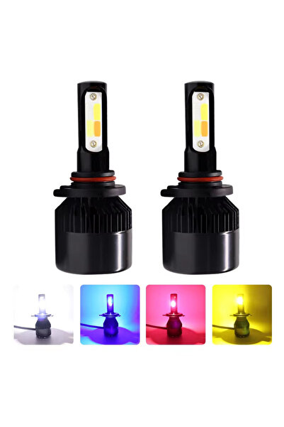 Choice1 H7 2PCS 4Colors Strobe 60W Bulb Car Headlight H4 H7 LED Car Headlight...