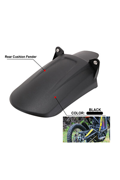 Choice black Motorcycles Imitation Carbon Fiber Rear Wheel Mudguards Fender F...
