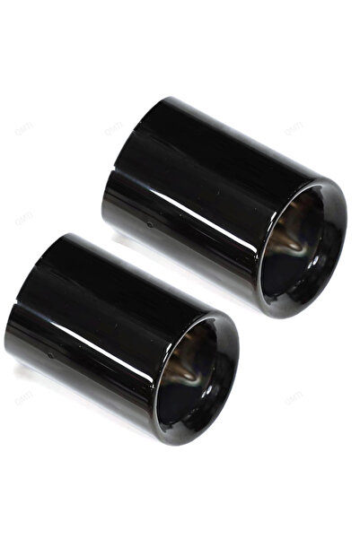 Choice4 Black 2PCS Exhaust Muffler Tip For BMW X3 G01 X4 G02 2019 2020 2021 2...