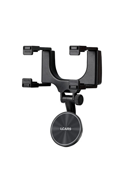 Choice black Universal Car Phone Holder Magnetic Rotatable Adjustable Rearvie...