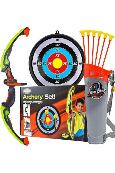 Arabest Kids Archery Set,LED Lights,Toy Bow and Arrow Set,Include Archery Bow...