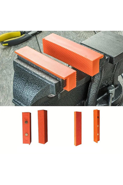 Choice 6Inch 2pcs 4/5/6 Inch Magnetic Vise Pad Vise Jaws Pad Cover Protector ...