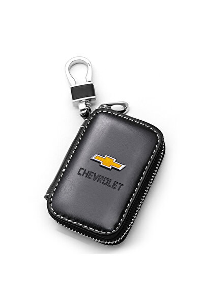 Choice حامل مفاتيح سيارة من جلد الصناعي (قطعة واحدة) من شيفروليه، حقيبة سلسلة...