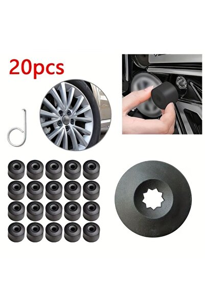 Choice GJ27 20pcs High Quality Decorative Tyre Wheel Nut Bolt Head Cover Cap ...