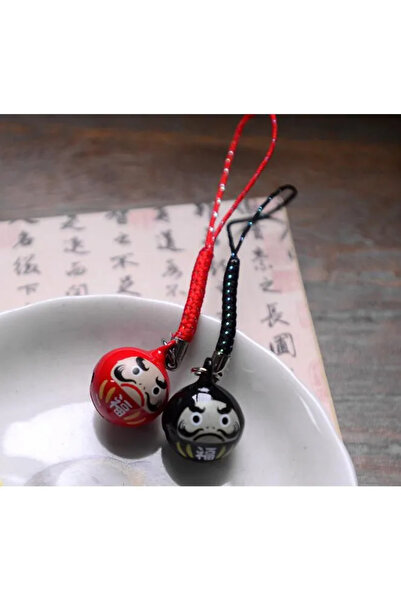 choice2 مجموعة سلسلة مفاتيح محظوظة من اليابان JDM على شكل جرس سلسلة مفاتيح قط...