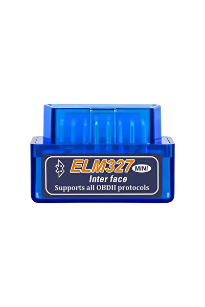 Choice 28mm Blue OBD2 Mini ELM327 Scanner Code Reader Bluetooth Car Diagnosti...
