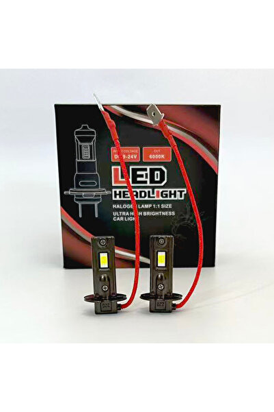 Choice H3 6500K 2Pcs H3 LED Headlight Bulb Canbus No Fan High Beam 6500K Whit...