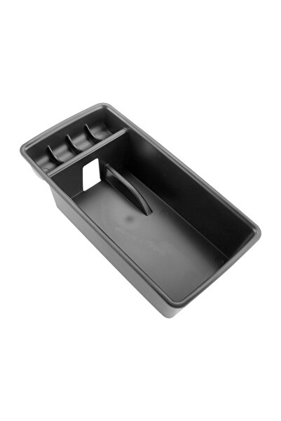 Choice black Armrest Storage Box For Audi Q2 2017-2022 Car Center Console Tra...