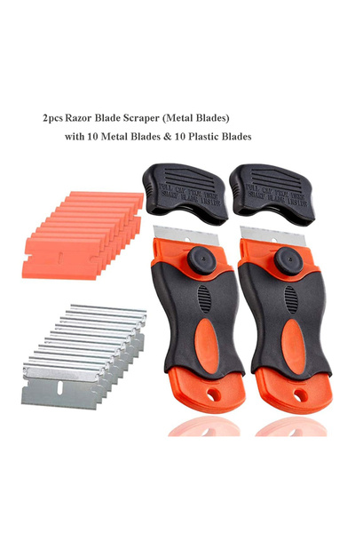 Choice 22pcs type 1 Mini Razor Blade Scraper Multi-Purpose Paint Scraper Clea...
