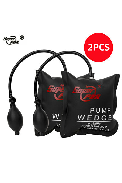 choice2 حقيبة مضخة هواء سوداء من قطعتين PDR، أكياس حشو هوائية قابلة للنفخ لأب...