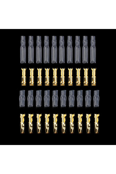 Choice 200PCS 50 Sets 3.9mm Bullet Connector Kit Fully Insulated Male Female ...