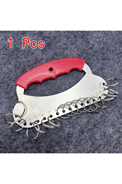 Choice قطعة واحدة من سلسلة مفاتيح معدنية محمولة، مناسبة للمدارس، والسكن الجام...