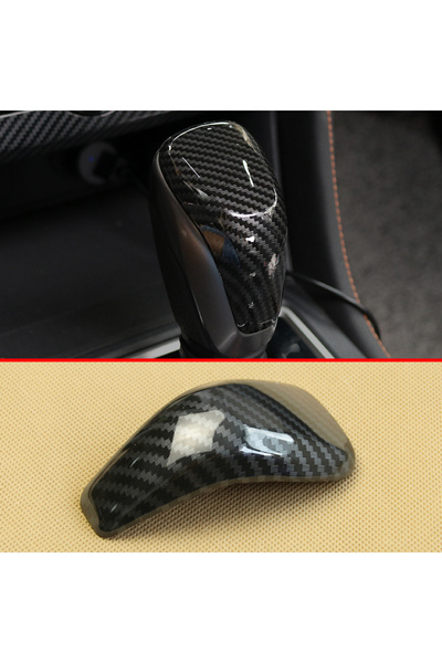 Choice مقبض ناقل الحركة الداخلي المصنوع من ألياف الكربون لسيارات سوبارو فورست...