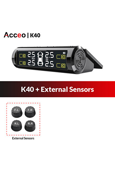 Choice K40-external TPMS Wireless Intelligent Sensing Tire Pressure Monitorin...