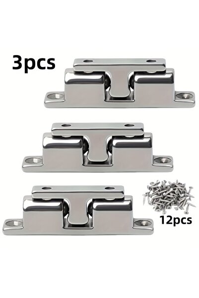 Choice 15pcs Stainless Steel Magnetic Door Latch for Furniture Interlk Switch...