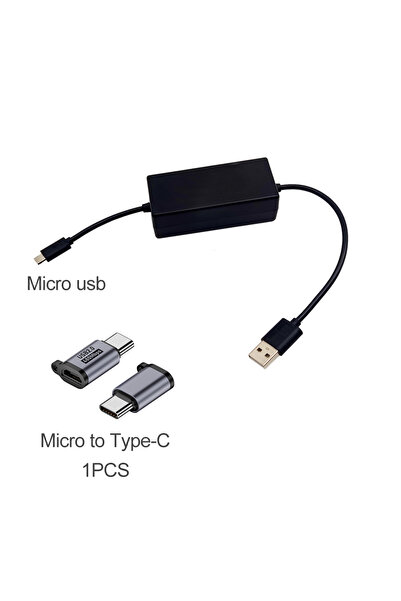 Choice محول طاقة USB من النوع C بسعة 2000 مللي أمبير مع سلك طاقة متوافق مع أج...