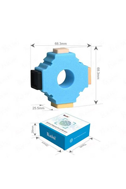 Choice جهاز معايرة بصمات الأصابع البصري BLUE Kaisi 4-IN-1 لإصلاح الهواتف المح...